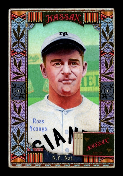 Helmar Oasis #394 Ross YOUNGS New York Giants HOF First Time
