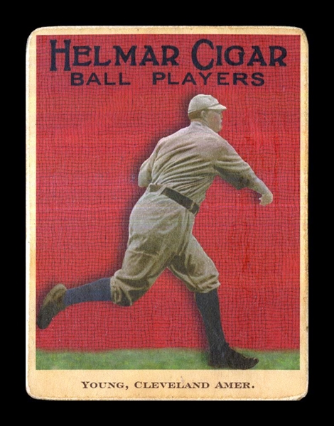 E145-Helmar #93 Cy YOUNG: 511 victories, 316 losses Boston Red Sox HOF