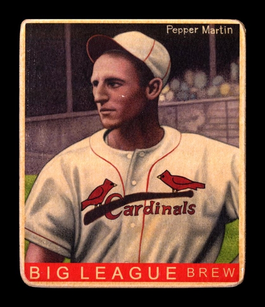 R319-Helmar Big League #269 Pepper Martin St. Louis Cardinals