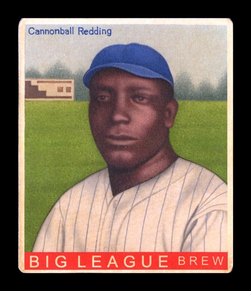 R319-Helmar Big League #293 Dick "Cannonball" Redding Brooklyn Royal Giants