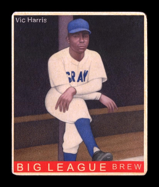 R319-Helmar Big League #294 Vic Harris Homestead Grays