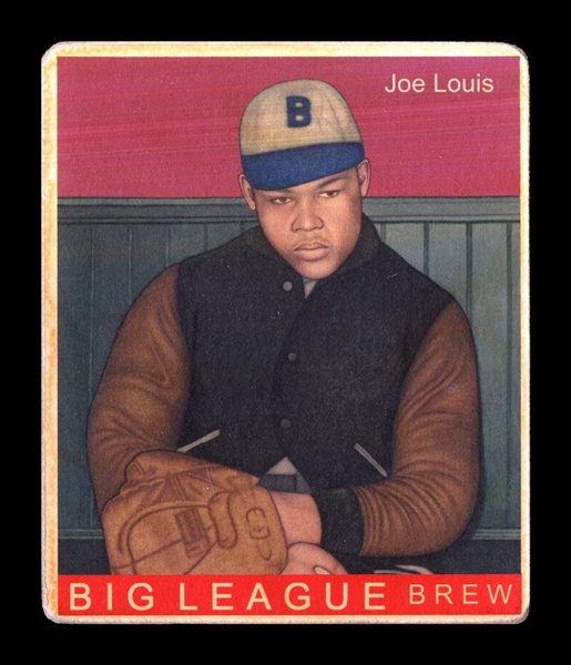 R319-Helmar Big League #300 Joe LOUIS Joe Louis Bombers HOF