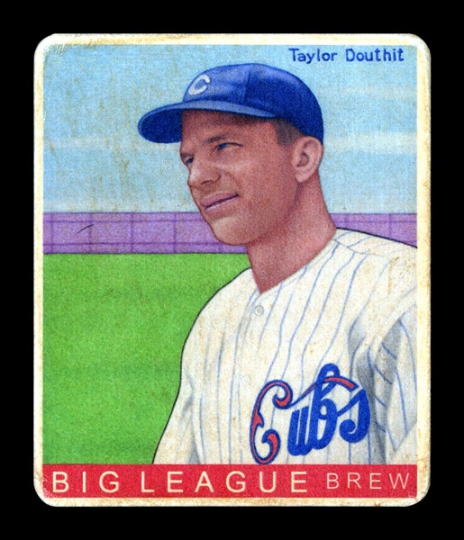 R319-Helmar Big League #433 Taylor Douthit Chicago Cubs