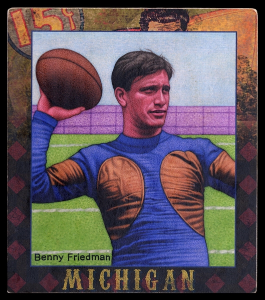 All Our Heroes #69 Benny FRIEDMAN Football HOF