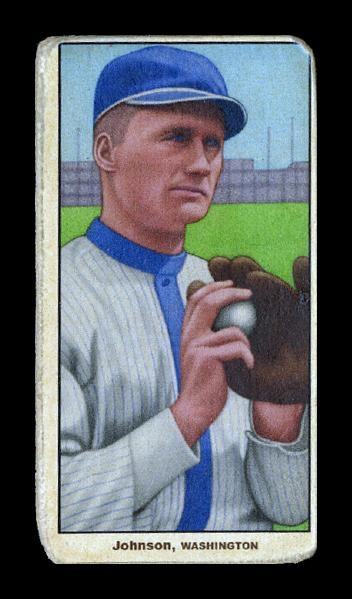 T206-Helmar #438 Walter JOHNSON Washington Senators HOF