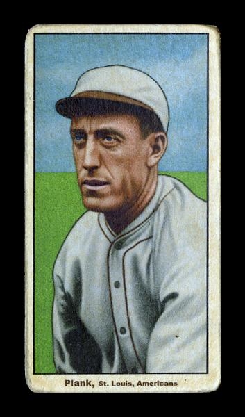 T206-Helmar #450 Eddie PLANK St. Louis Browns HOF