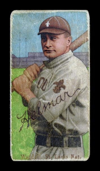 T206-Helmar #495 Rube WADDELL: Lifetime ERA 2.16 St. Louis Browns HOF