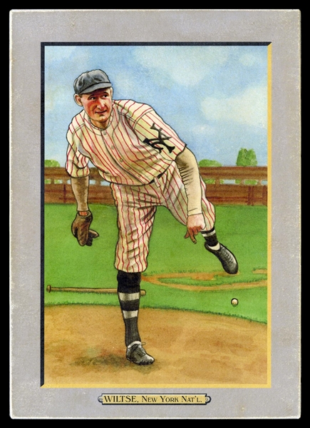 T3-Helmar #18 Hooks Wiltse New York Giants