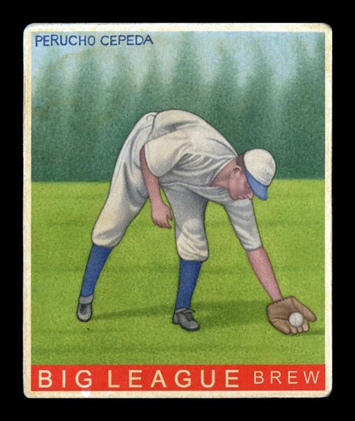 R319-Helmar Big League #291 Perucho Cepeda New York Cuban Stars