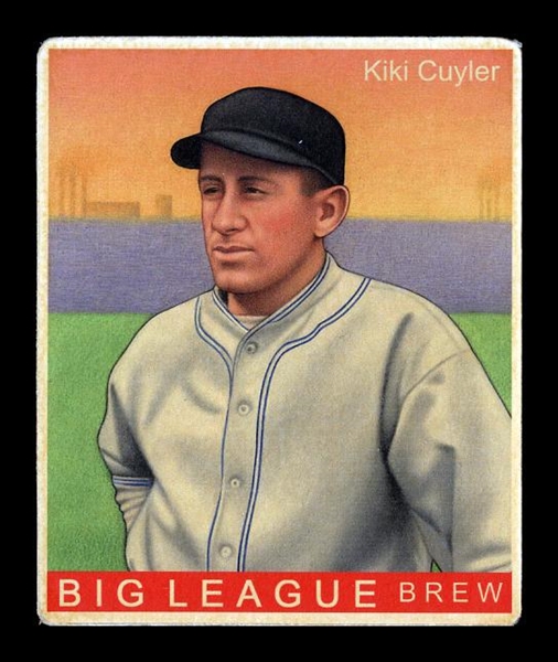 R319-Helmar Big League #297 Kiki CUYLER Pittsburgh Pirates HOF