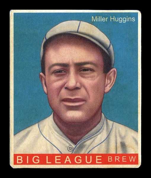 R319-Helmar Big League #299 Miller HUGGINS New York Yankees HOF