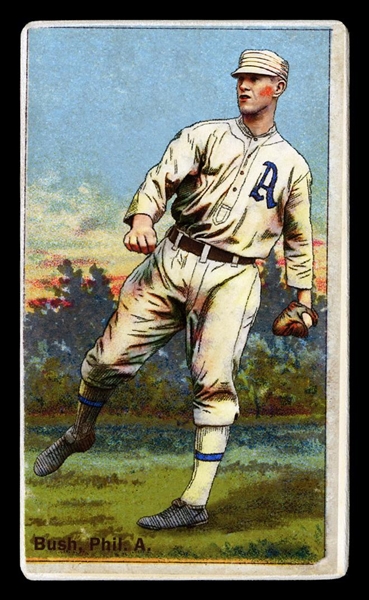 Helmar Polar Night #102 "Bullet Joe" Bush, World Series Hero of 1913 Philadelphia Athletics