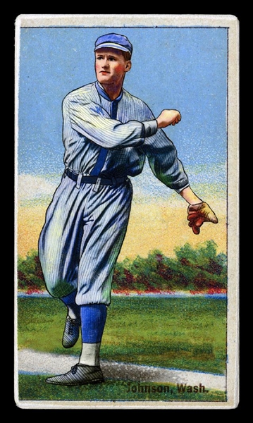 Helmar Polar Night #105 Walter JOHNSON Washington Senators HOF