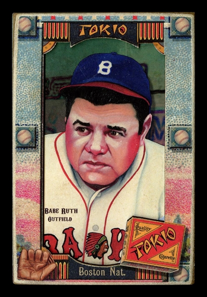 Helmar Oasis #286 Babe RUTH Boston Braves HOF