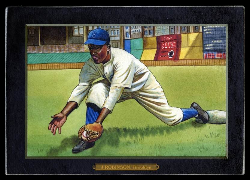 Helmar T4 #27 Jackie ROBINSON Brooklyn Dodgers HOF