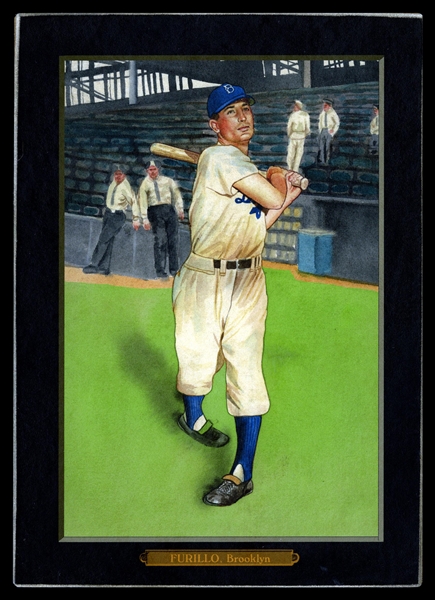 Helmar T4 #39 Carl Furillo Brooklyn Dodgers