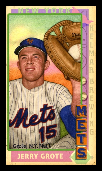 This Great Game 1960s #47 Jerry Grote New York Mets