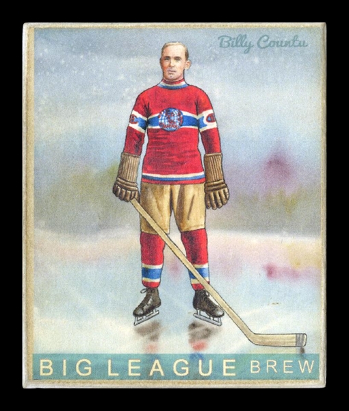 Helmar R319 Hockey #30 Billy Coutu Montreal Canadiens First Time