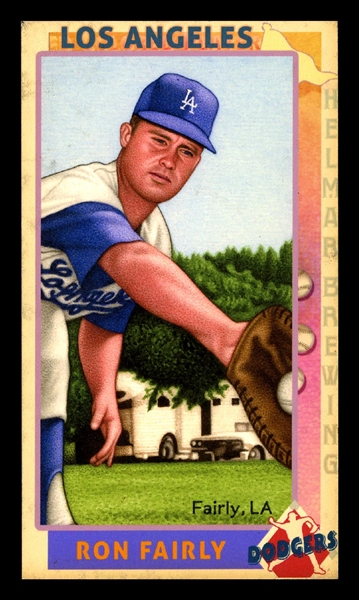 This Great Game 1960s #44 Ron Fairly Los Angeles Dodgers