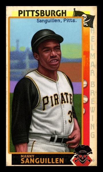 This Great Game 1960s #83 Manny Sanguillen Pittsburgh Pirates