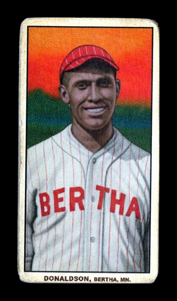 T206-Helmar #379 John Donaldson Bertha Minnesota