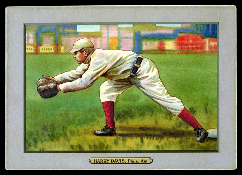 T3-Helmar #181 Harry Davis Philadelphia Athletics