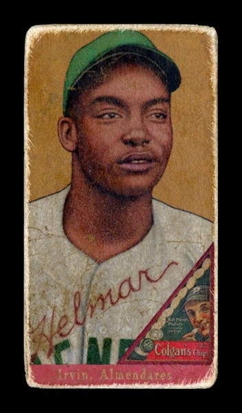 T206-Helmar #470 Monte IRVIN Almendares Scorpions HOF