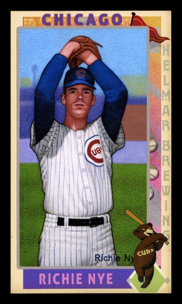 This Great Game 1960s #222 Rich Nye Chicago Cubs First Time