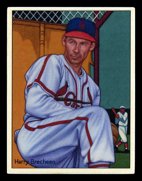 Helmar This Great Game #110 Harry "The Cat" Brecheen St. Louis Cardinals