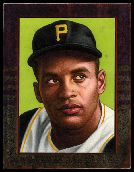 Helmar Imperial Cabinet #86 Roberto CLEMENTE Pittsburgh Pirates HOF