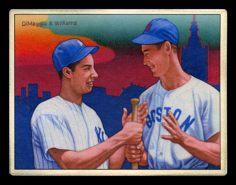 Helmar This Great Game #40 Joe DiMAGGIO, Ted WILLIAMS Multiple HOF