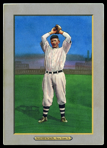 T3-Helmar #34 Christy MATHEWSON New York Giants HOF