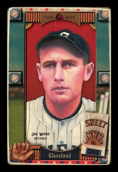 Helmar Oasis #255 "Smokey Joe" Wood, 35-4 in 12 Cleveland Indians