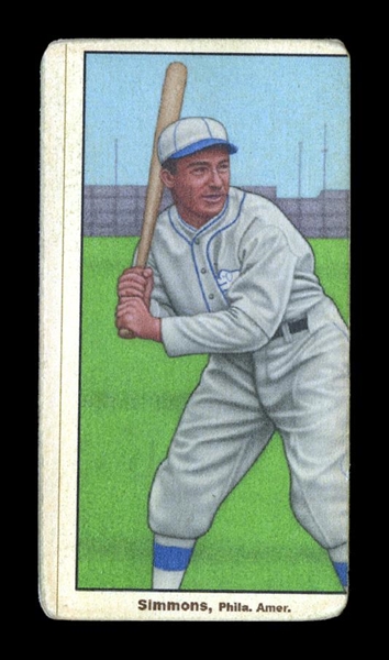 T206-Helmar #435 Al SIMMONS: .334 lifetime batting average over 20 seasons Philadelphia Athletics HOF