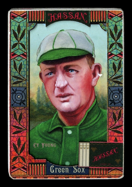 Helmar Oasis #337 Cy YOUNG: 511 victories, 316 losses Cleveland Green Sox HOF