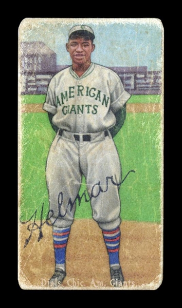 T206-Helmar #506 Lou Dials Chicago American Giants