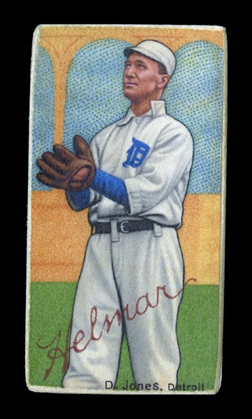 T206-Helmar #573 Davy "Kangaroo" Jones, "Fastest Man in the League" Detroit Tigers