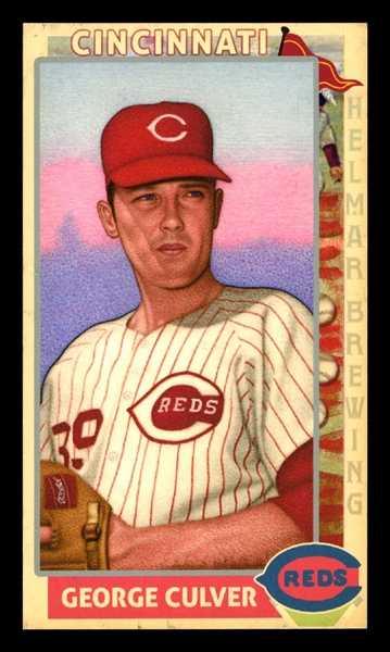 This Great Game 1960s #35 George Culver Cincinnati Reds