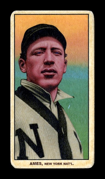 T206-Helmar #303 Ames, Leon "RED", 17 yrs 2.63 ERA, 184 Wins  New York Giants