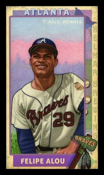 This Great Game 1960s #50 Felipe Alou Atlanta Braves