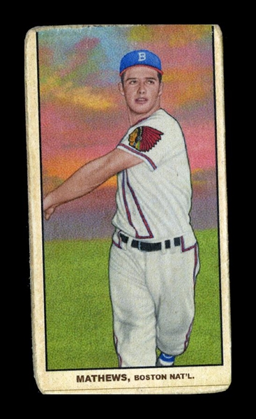 T206-Helmar #364 Eddie MATHEWS Boston Braves HOF