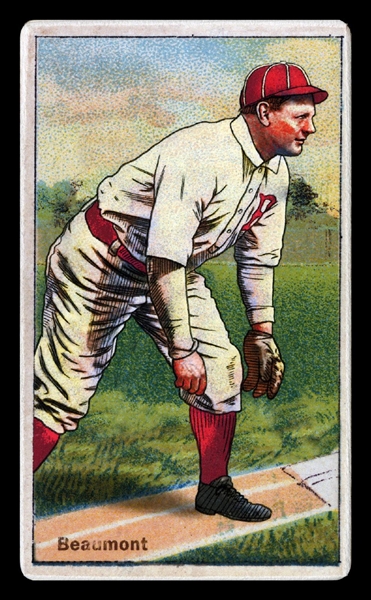 Helmar Polar Night #172 Ginger Beaumont, 12YRS, .312 AVG Philadelphia Phillies