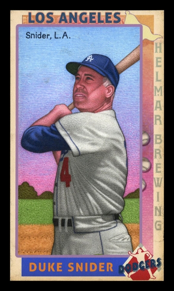 This Great Game 1960s #136 Duke SNIDER Los Angeles Dodgers HOF