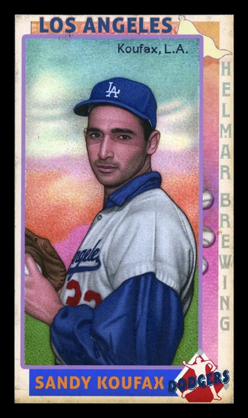 This Great Game 1960s #139 Sandy KOUFAX Los Angeles Dodgers HOF