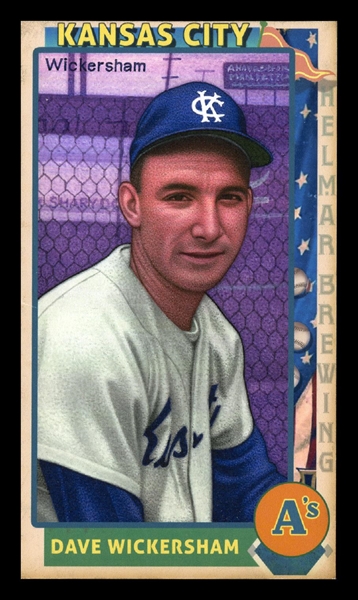 This Great Game 1960s #142 Dave Wickersham Kansas City Athletics