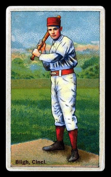 Helmar Polar Night #176 Ned Bligh, catcher Cincinnati Red Stockings