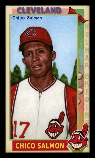 This Great Game 1960s #176 Chico Salmon Cleveland Indians