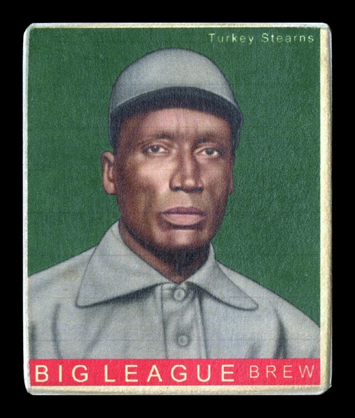 R319-Helmar Big League #55 Turkey STEARNES Detroit Stars HOF