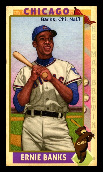 This Great Game 1960s #33 Ernie BANKS Chicago Cubs HOF