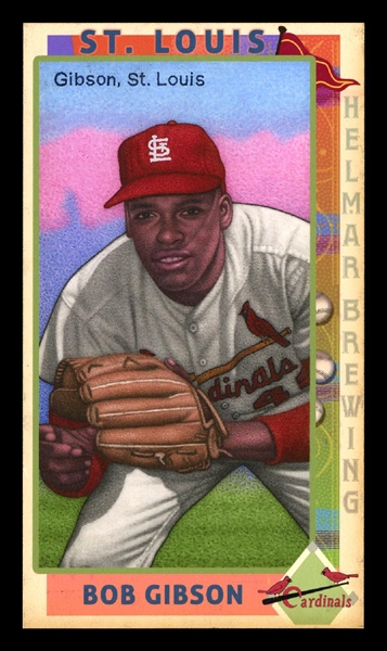 This Great Game 1960s #122 BOB GIBSON St. Louis Cardinals HOF